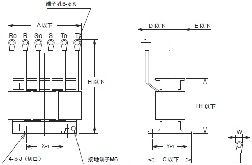 3G3MX2-V2 外形尺寸 29 
