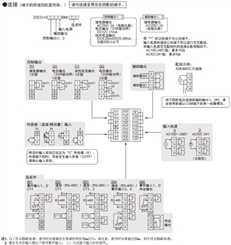 E5CD-H 配线/连接 1 